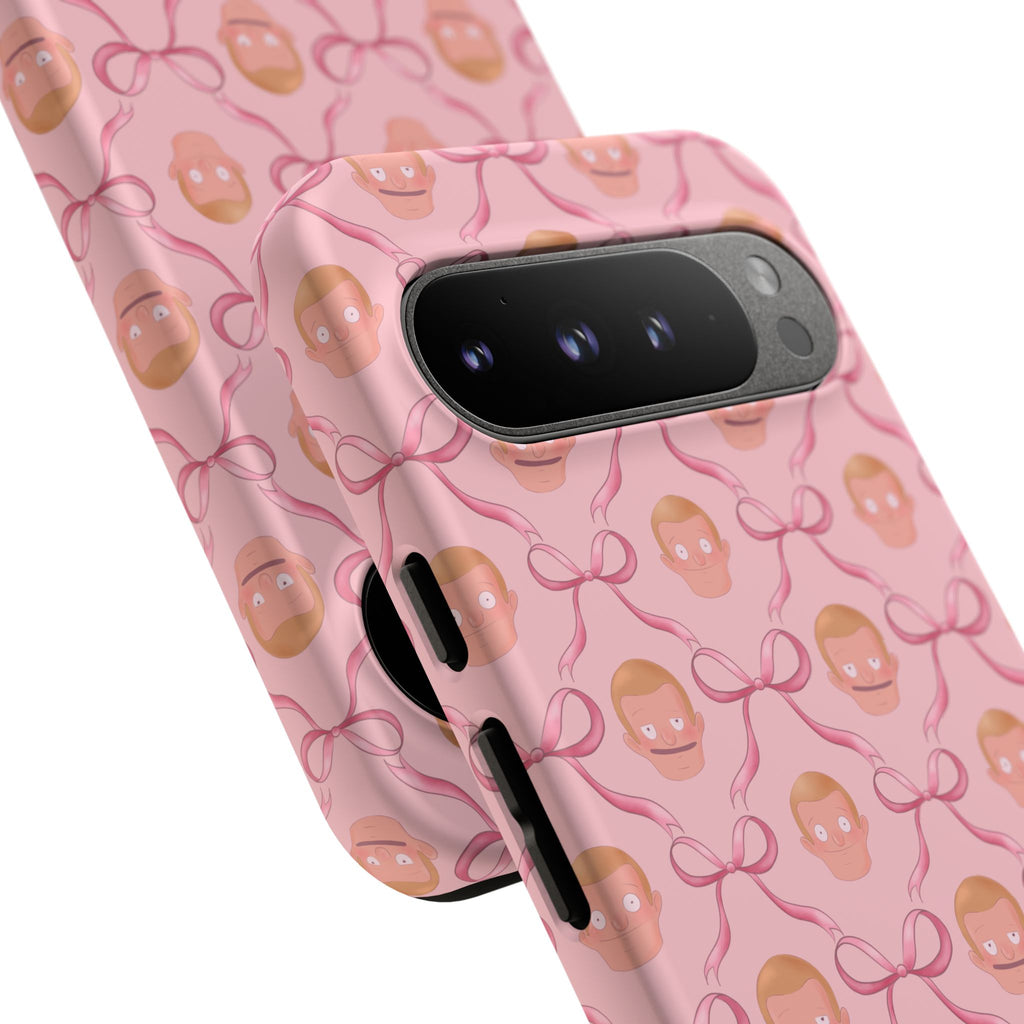 Bob's Burgers Inspired Regular Size Rudy Pink Coquette Tough Case for iPhone, Google, and Samsung