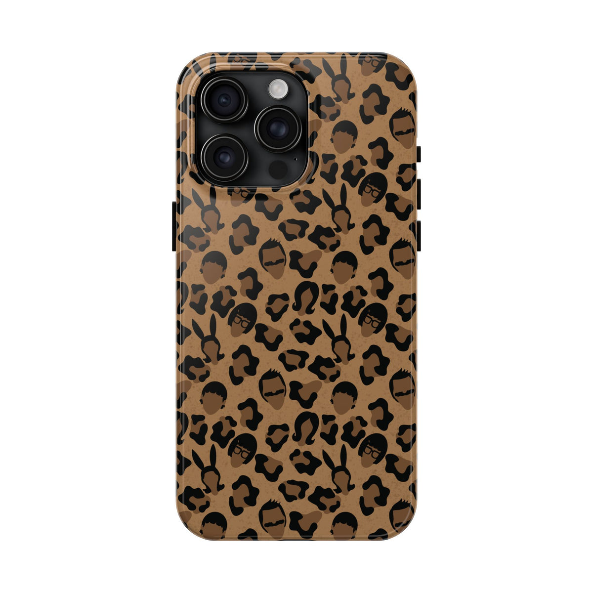 Leopard Print Belchers Phone Case (iPhone, Samsung) Not MagSafe!