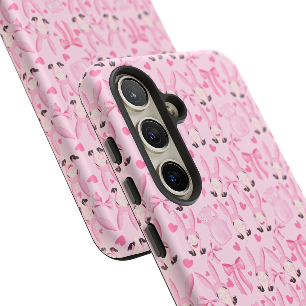 Bob's Burgers Inspired Coquette Louise Tough Case for iPhone, Google, and Samsung