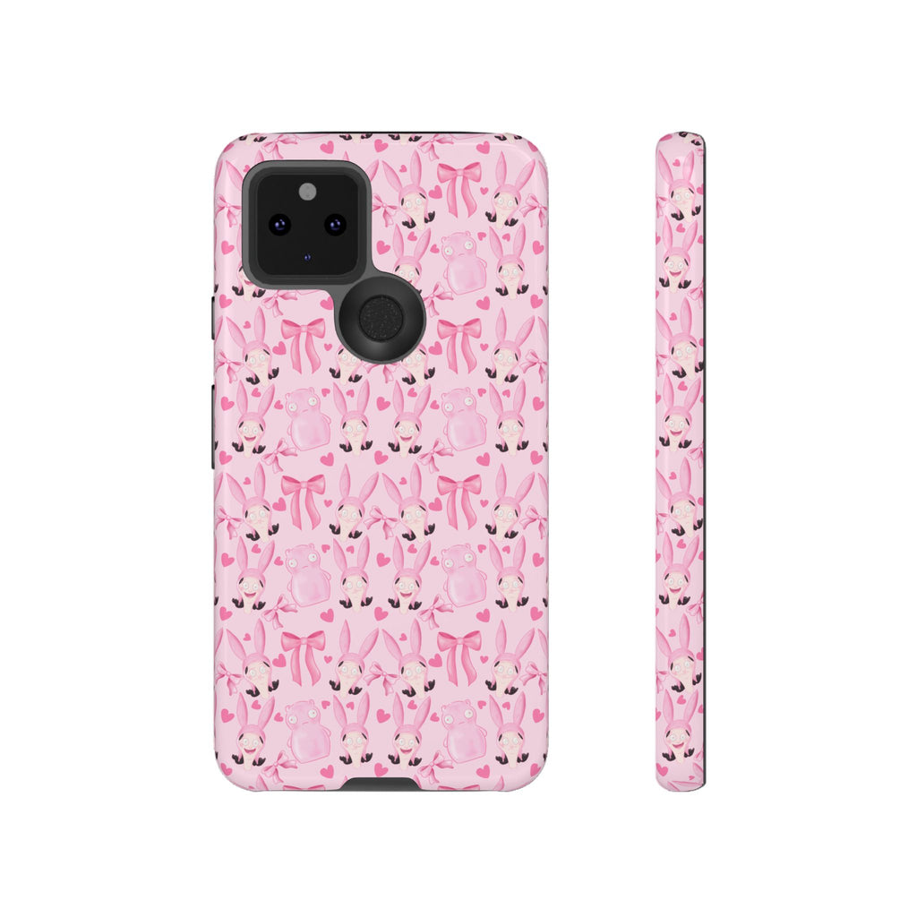 Bob's Burgers Inspired Coquette Louise Tough Case for iPhone, Google, and Samsung