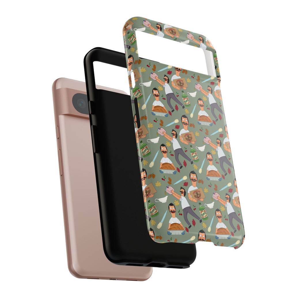 Bob's Burgers Inspired Thanksgiving Bob V1 Tough Case for iPhone, Samsung, and Google Phones