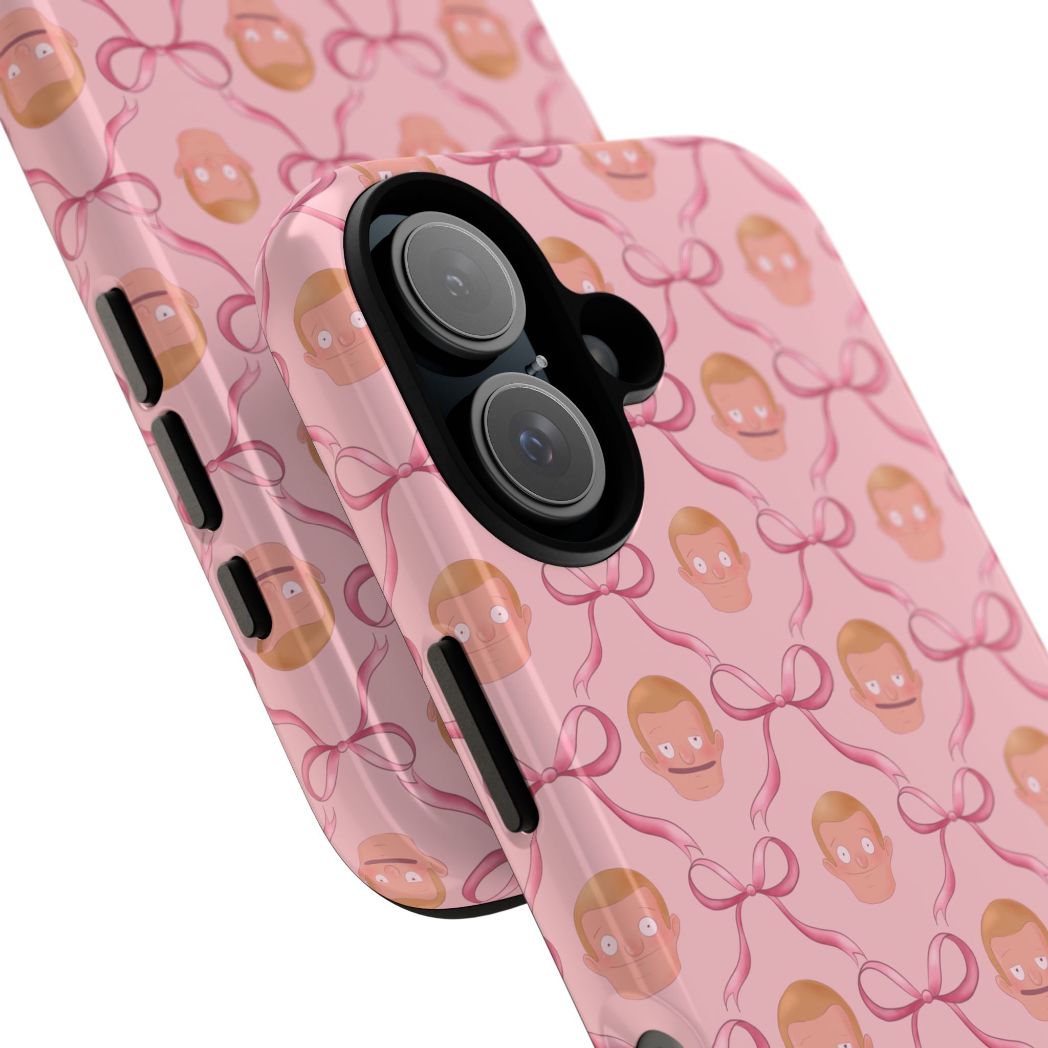 Bob's Burgers Inspired Regular Size Rudy Pink Coquette Tough Case for iPhone, Google, and Samsung