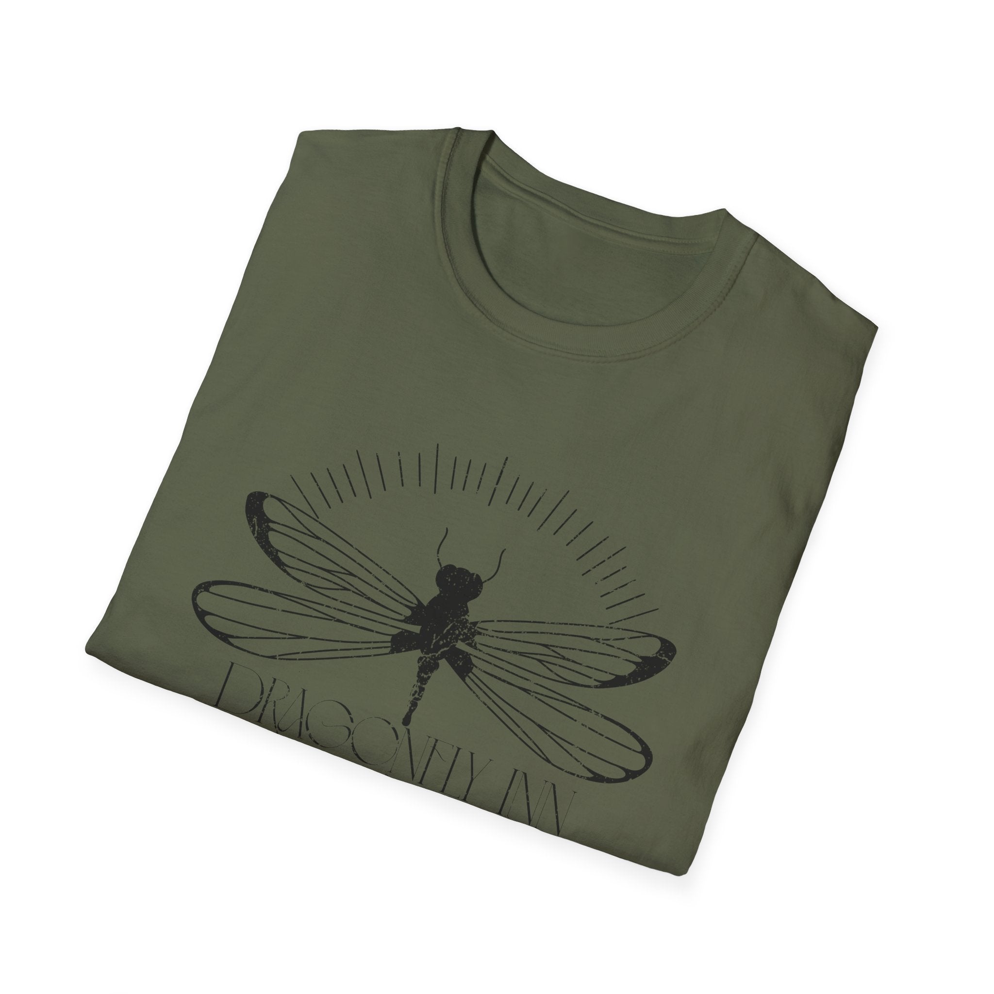 Dragonfly Inn Inspired Graphic Unisex T-Shirt, Nature Lover Gift, Boho Tee, Summer Outfit, Casual Wear, Eco-Friendly Apparel