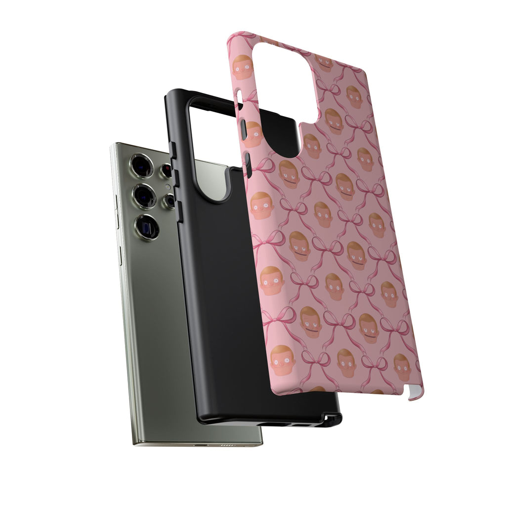 Bob's Burgers Inspired Regular Size Rudy Pink Coquette Tough Case for iPhone, Google, and Samsung