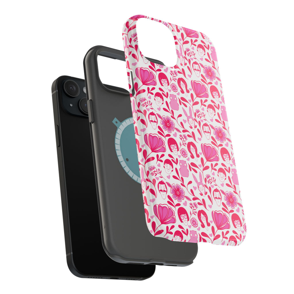 Belcher's Fine China iPhone Case V1 Pink – Magnetic Impact-Resistant