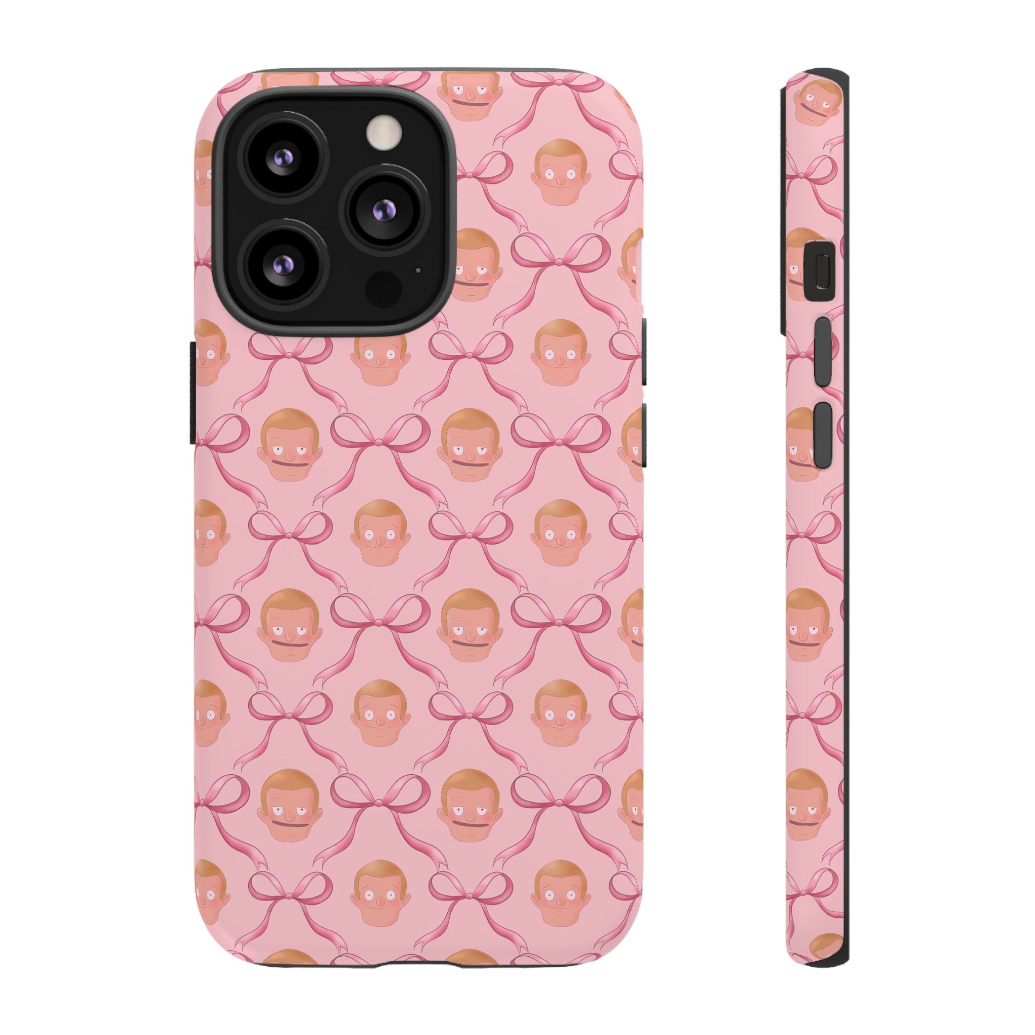 Bob's Burgers Inspired Regular Size Rudy Pink Coquette Tough Case for iPhone, Google, and Samsung