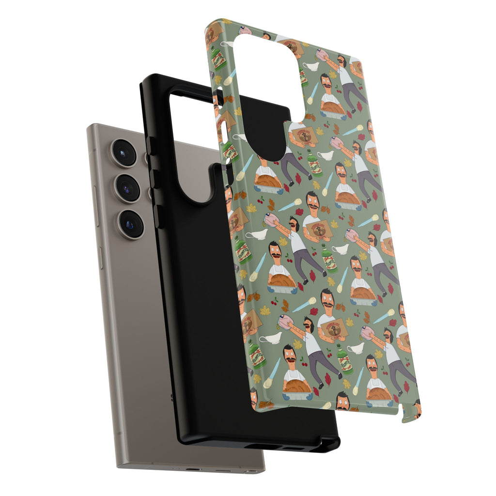 Bob's Burgers Inspired Thanksgiving Bob V1 Tough Case for iPhone, Samsung, and Google Phones