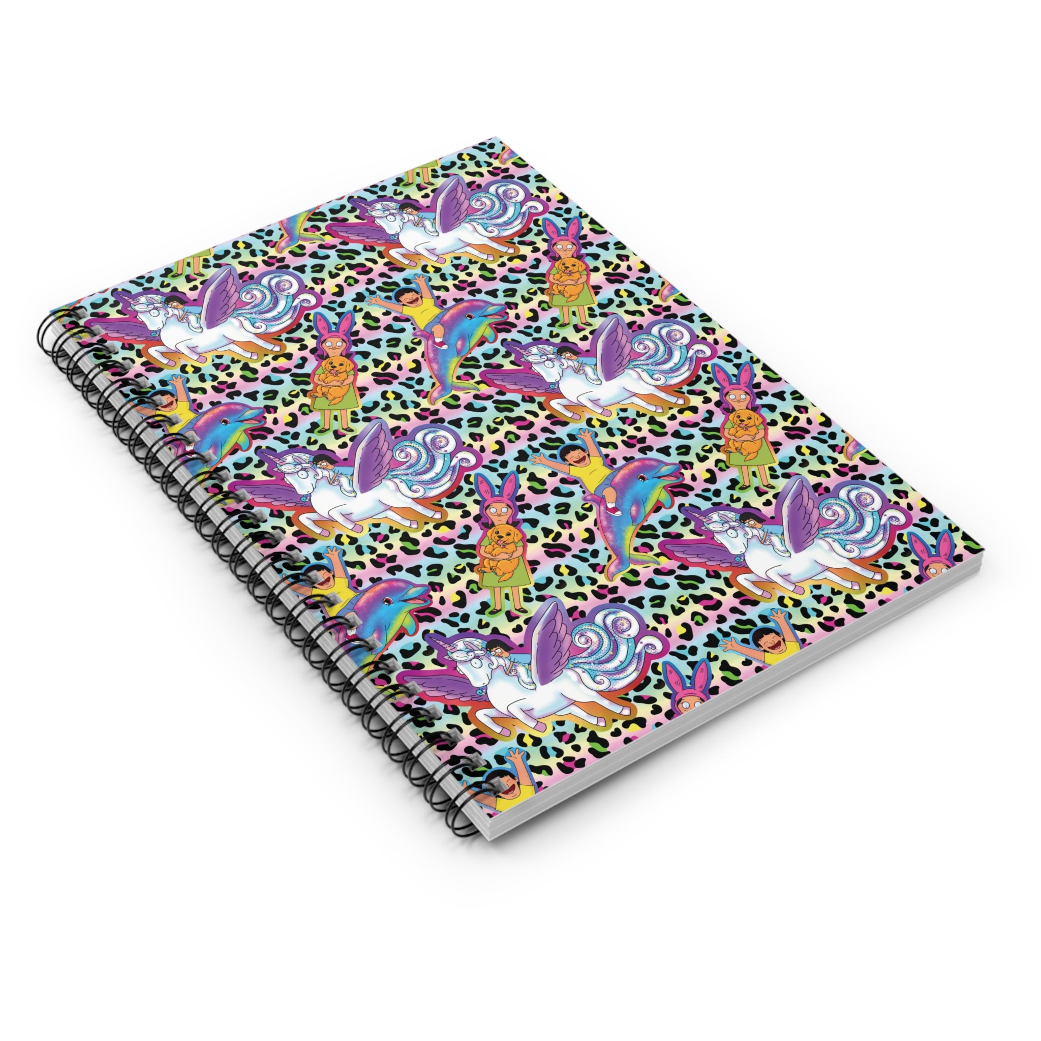 90's Belcher's Inspired Ruled Spiral Notebook