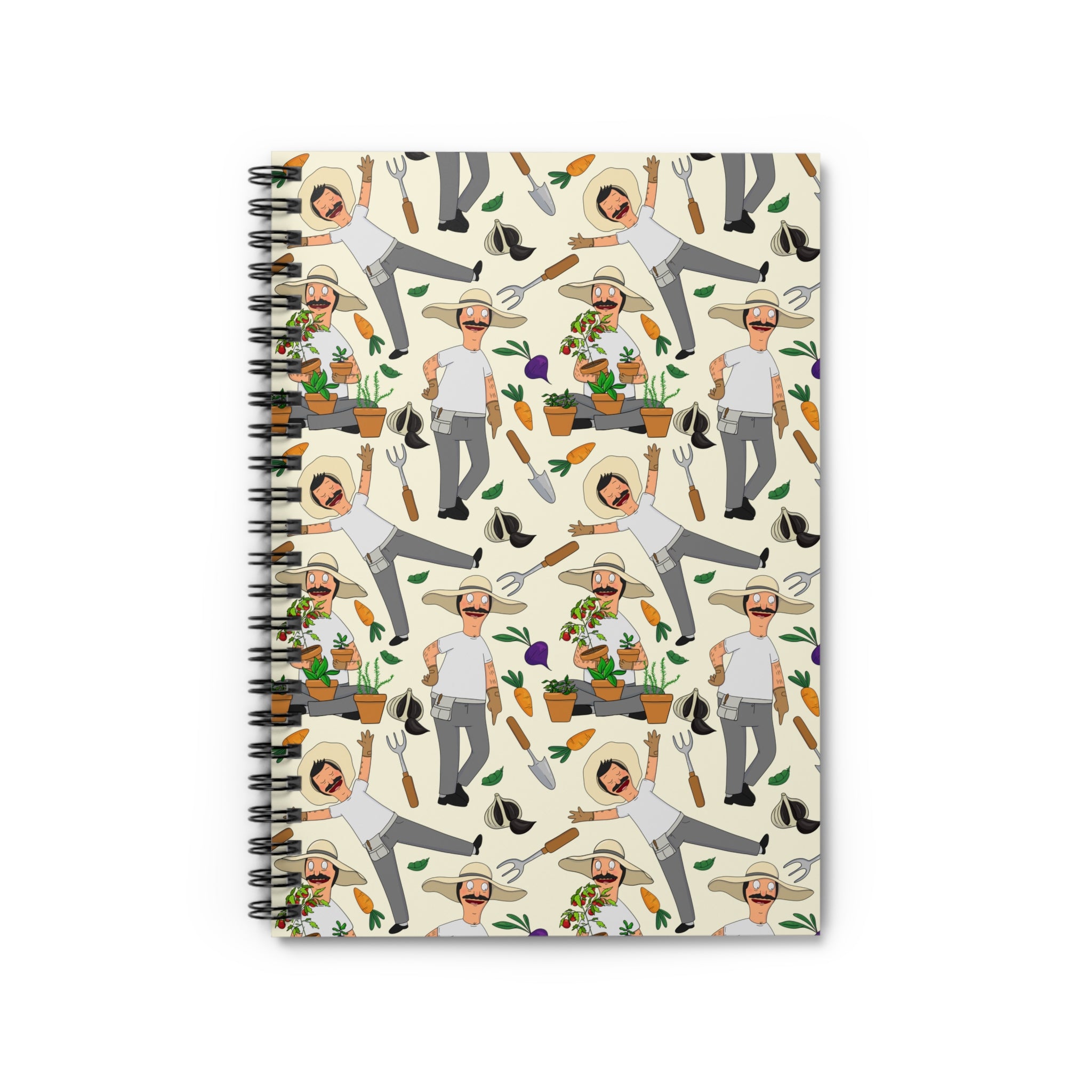Garden Bob Ruled Spiral Notebook
