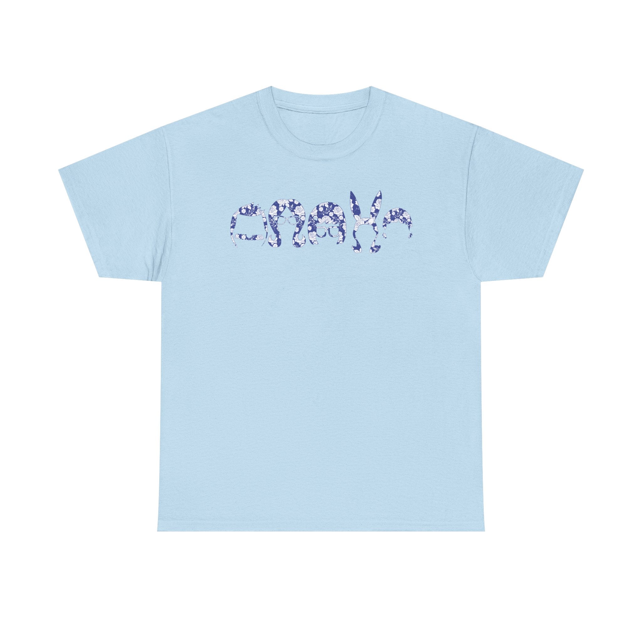 Belchers Blue Floral Script Tee — Unisex T-Shirt
