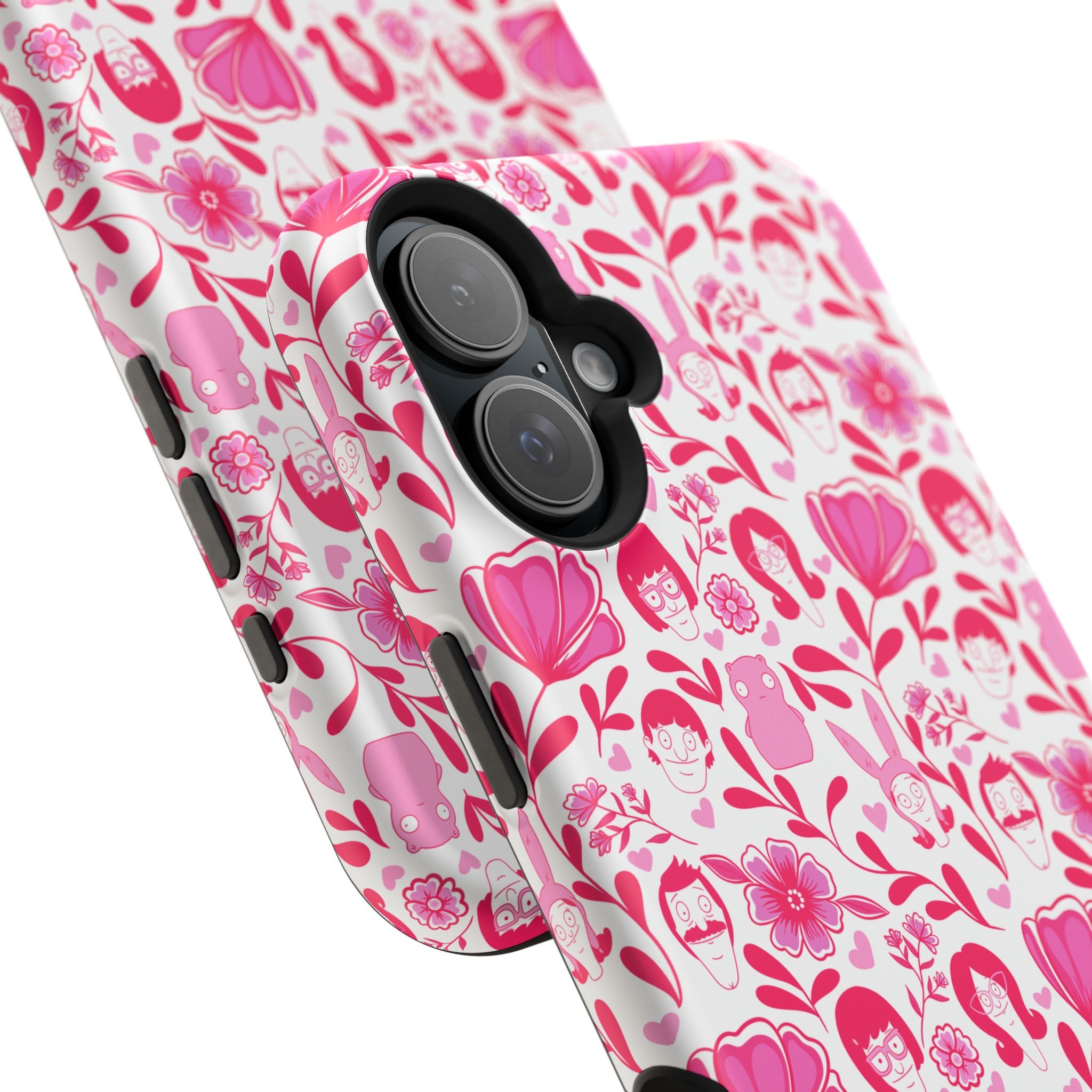 Belcher's Fine China iPhone Case V1 Pink – Magnetic Impact-Resistant