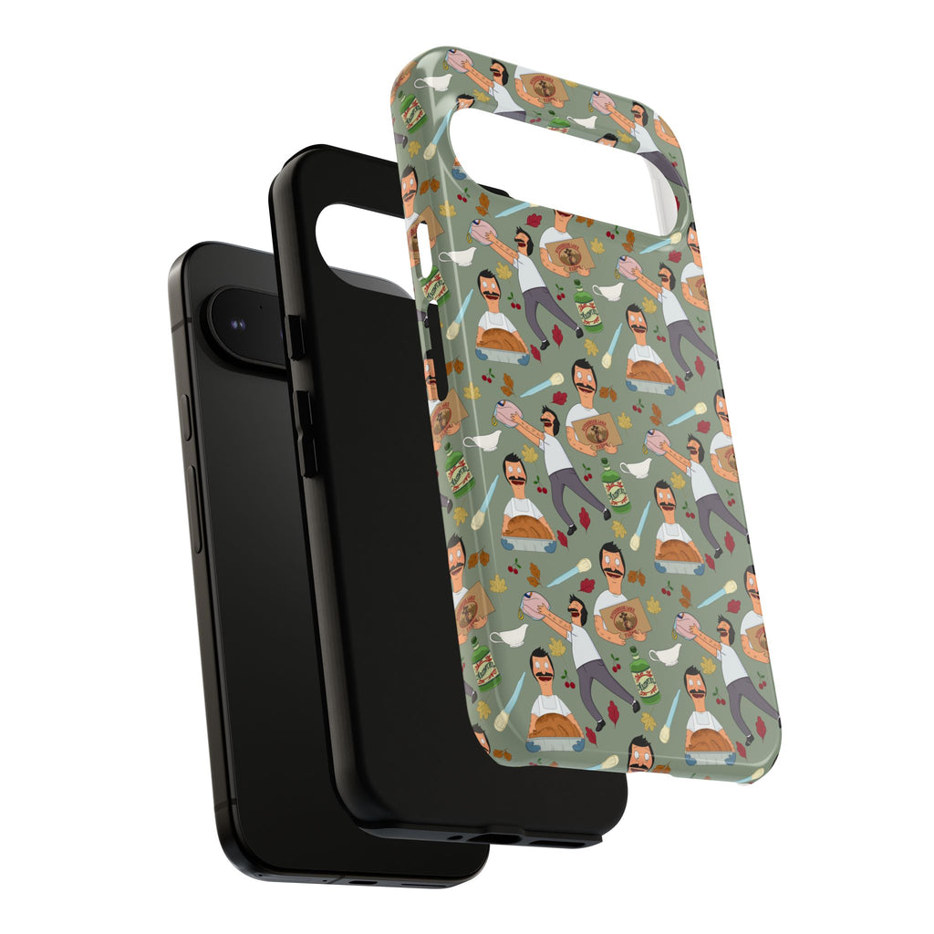 Bob's Burgers Inspired Thanksgiving Bob V1 Tough Case for iPhone, Samsung, and Google Phones