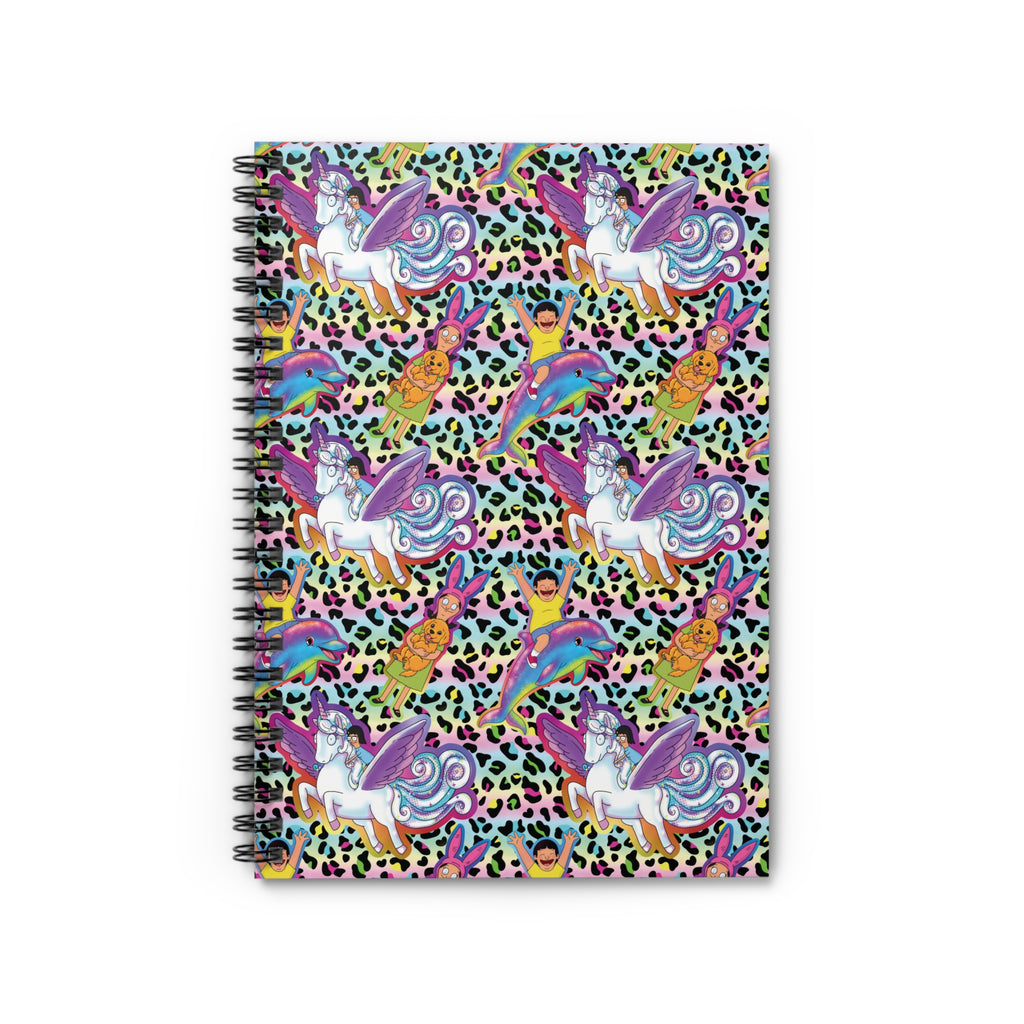 90's Belcher's Inspired Ruled Spiral Notebook