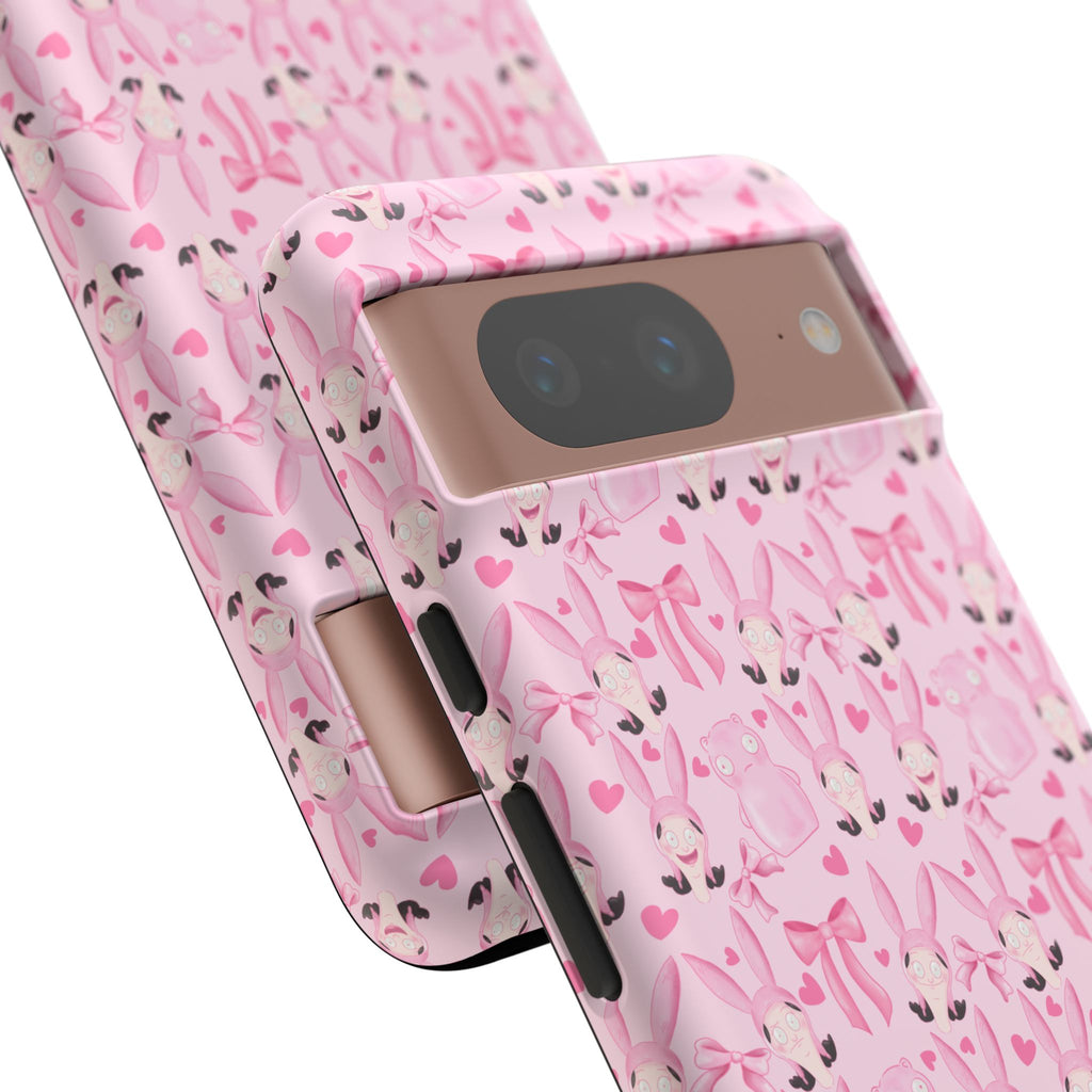 Bob's Burgers Inspired Coquette Louise Tough Case for iPhone, Google, and Samsung