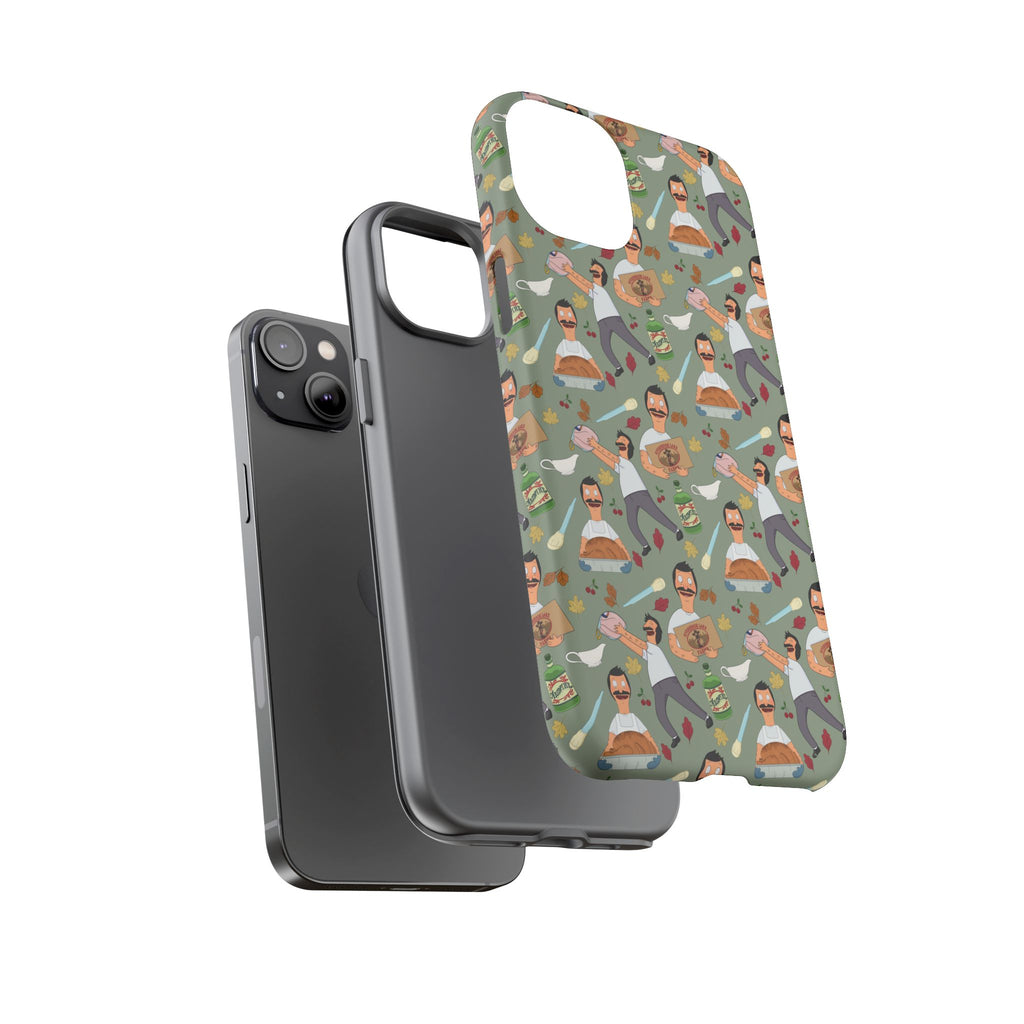Bob's Burgers Inspired Thanksgiving Bob V1 Tough Case for iPhone, Samsung, and Google Phones