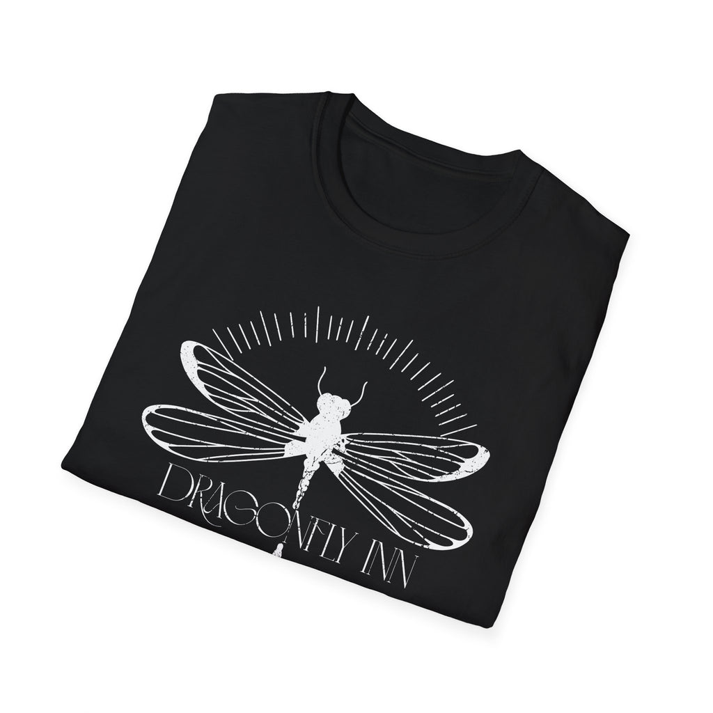 Dragonfly Inn Inspired Graphic Unisex T-Shirt, Nature Lover Gift, Boho Tee, Summer Outfit, Casual Wear, Eco-Friendly Apparel