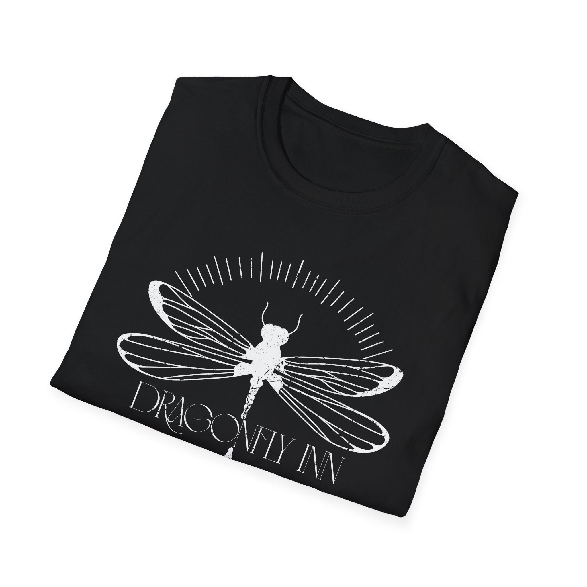 Dragonfly Inn Inspired Graphic Unisex T-Shirt, Nature Lover Gift, Boho Tee, Summer Outfit, Casual Wear, Eco-Friendly Apparel