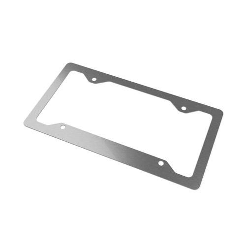 Belcher Fam Fine China Metal License Plate Frame