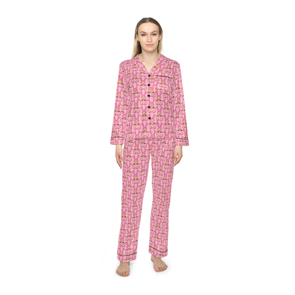 Coquette Louise Satin Pajamas - Women's
