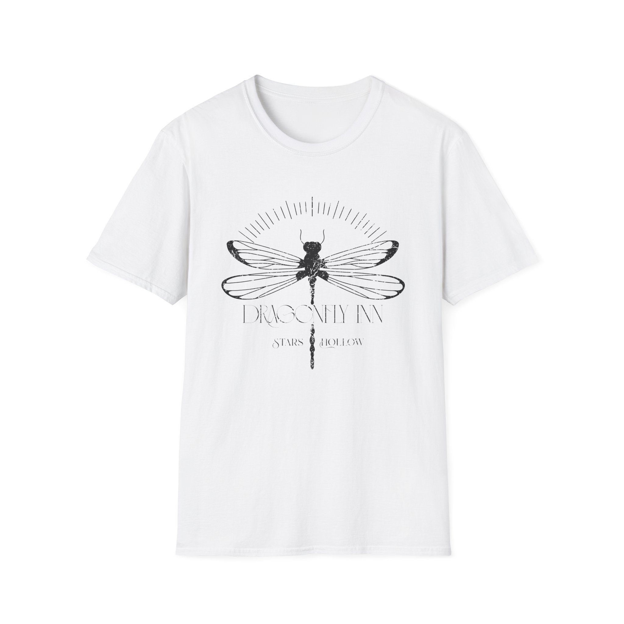 Dragonfly Inn Inspired Graphic Unisex T-Shirt, Nature Lover Gift, Boho Tee, Summer Outfit, Casual Wear, Eco-Friendly Apparel