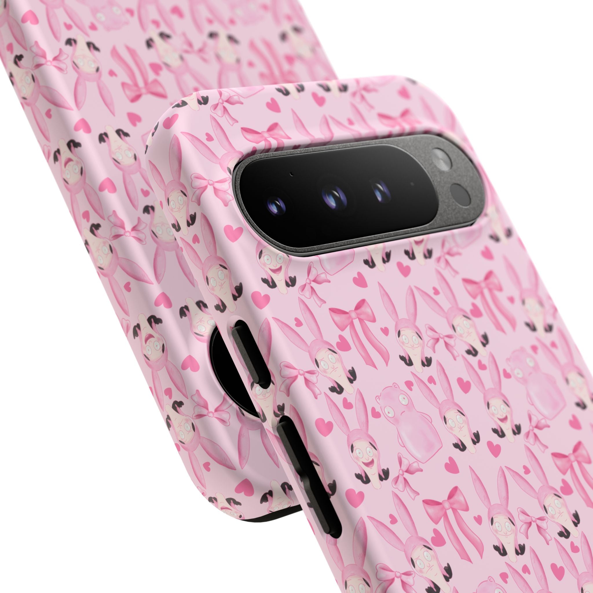 Bob's Burgers Inspired Coquette Louise Tough Case for iPhone, Google, and Samsung