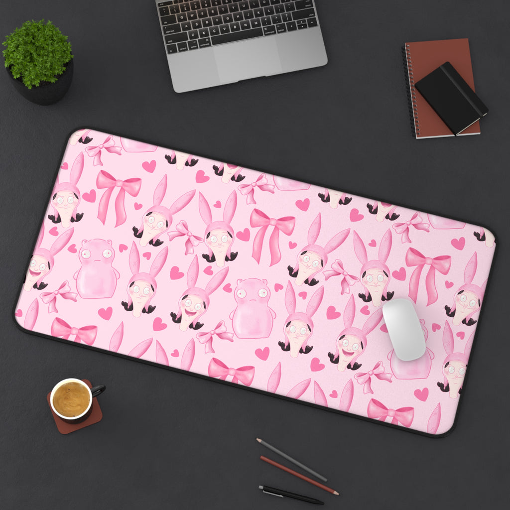 Bobs Burgers Pink Desk Pad