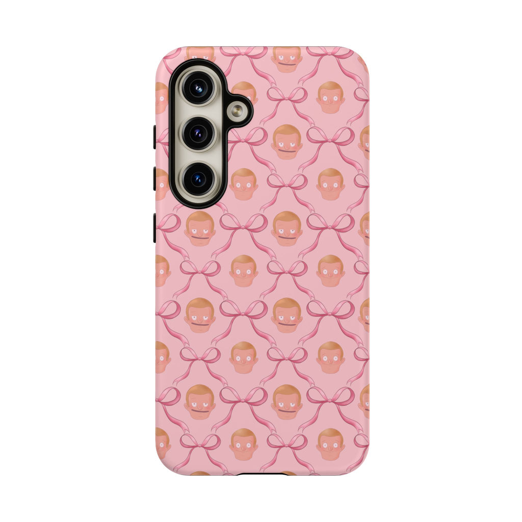 Bob's Burgers Inspired Regular Size Rudy Pink Coquette Tough Case for iPhone, Google, and Samsung