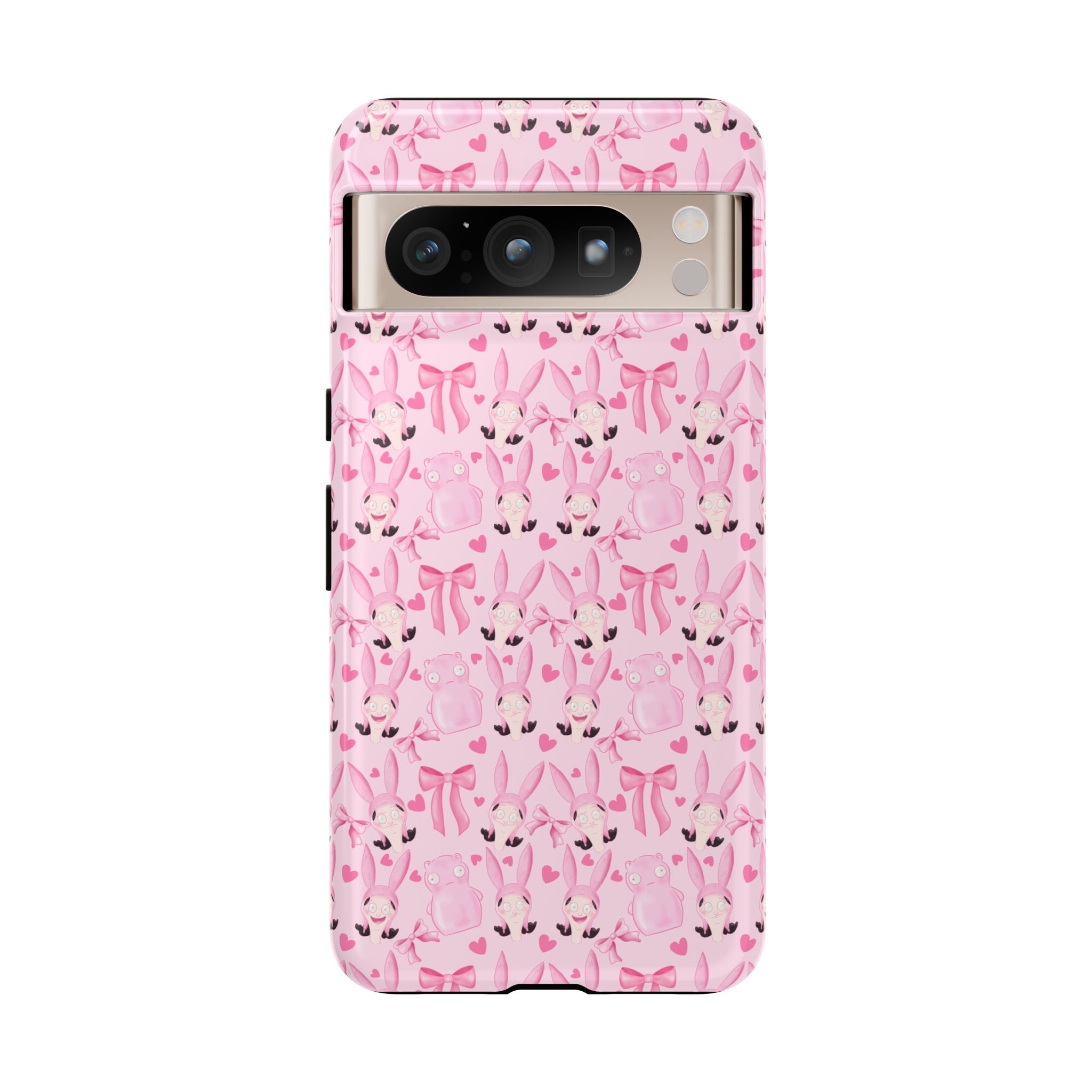 Bob's Burgers Inspired Coquette Louise Tough Case for iPhone, Google, and Samsung