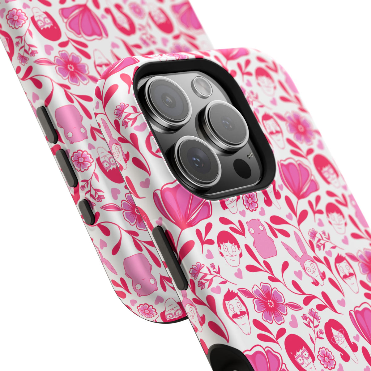 Belcher's Fine China iPhone Case V1 Pink – Magnetic Impact-Resistant
