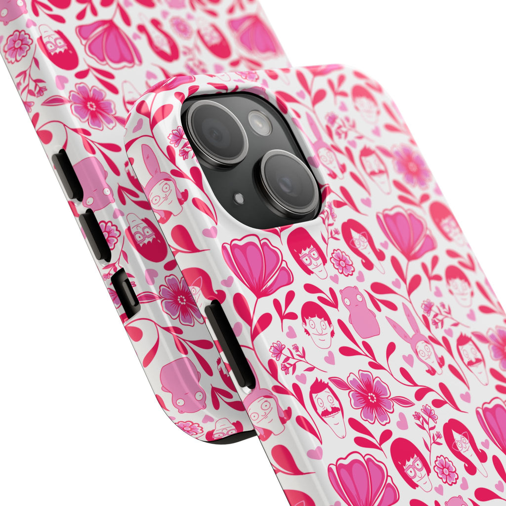 Belcher's Pink Fine China Tough Phone Case (iPhone, Samsung) Not MagSafe!