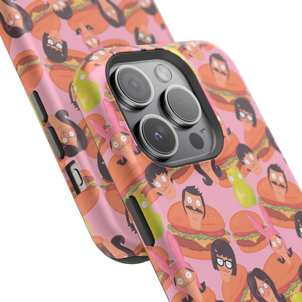 Belcher's Burger Time - Pink Magnetic Impact-Resistant iPhone Case