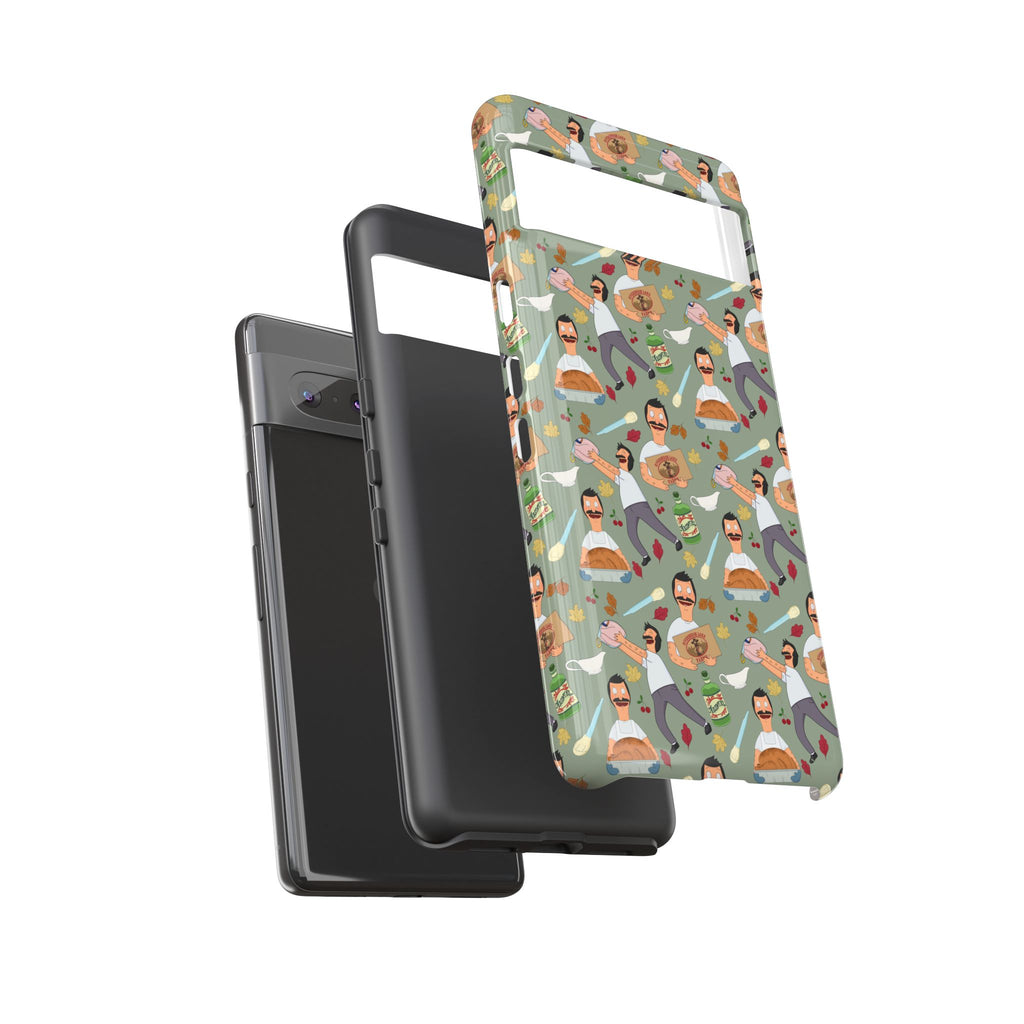 Bob's Burgers Inspired Thanksgiving Bob V1 Tough Case for iPhone, Samsung, and Google Phones