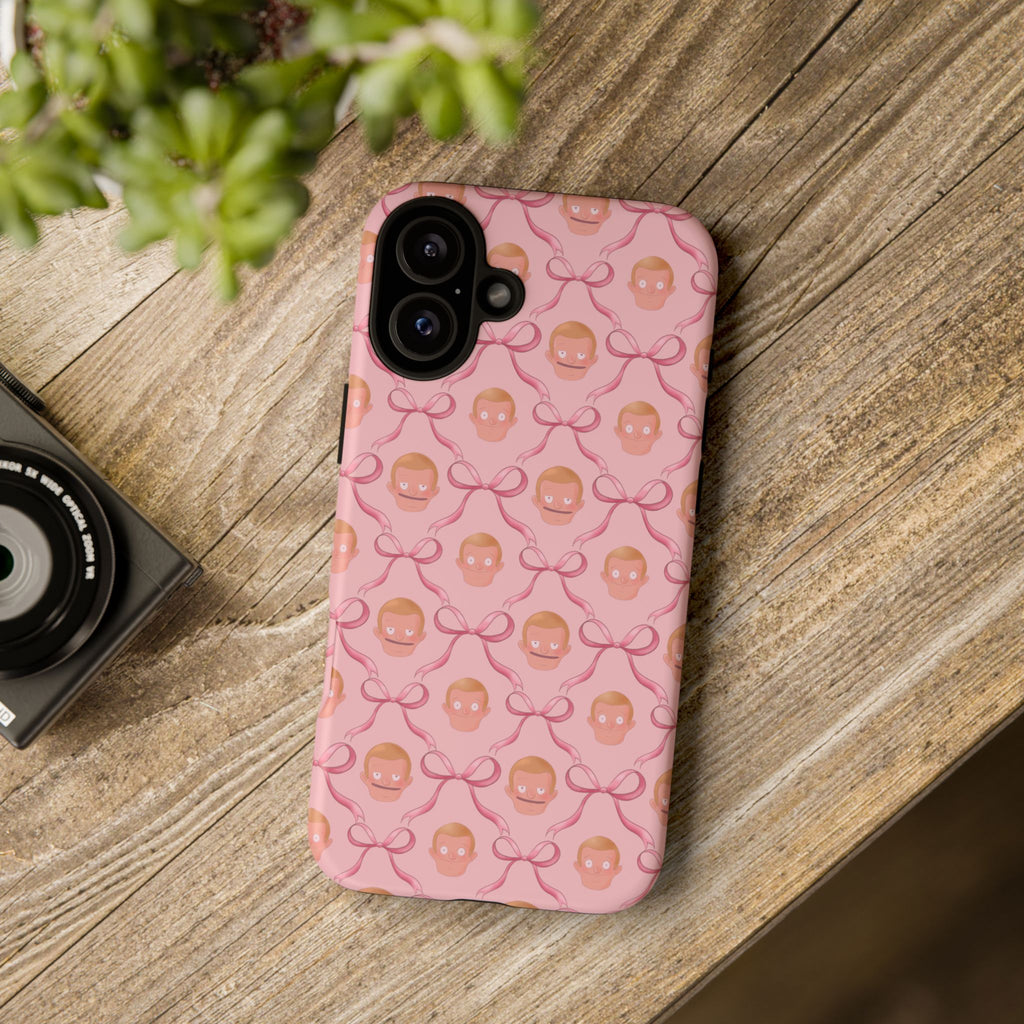Bob's Burgers Inspired Regular Size Rudy Pink Coquette Tough Case for iPhone, Google, and Samsung