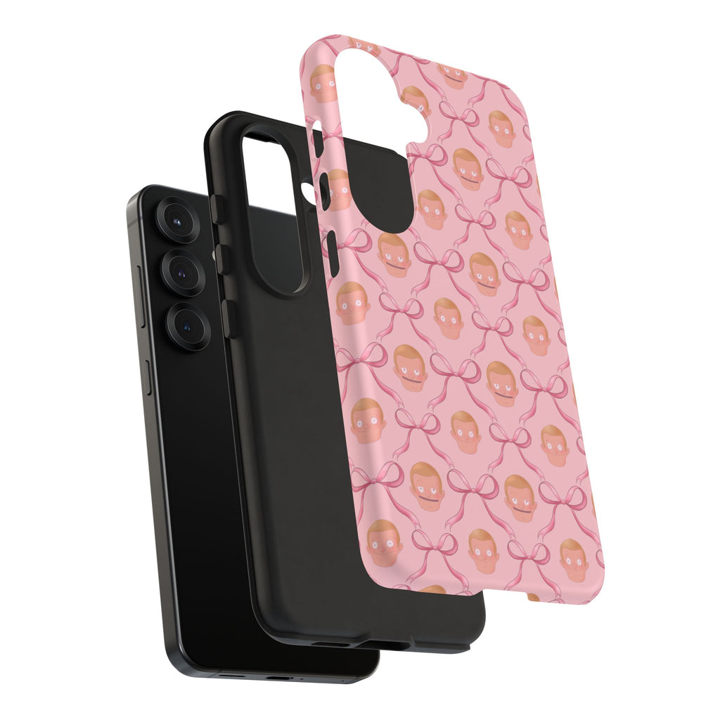 Bob's Burgers Inspired Regular Size Rudy Pink Coquette Tough Case for iPhone, Google, and Samsung
