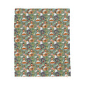Thanksgiving with Bob Cozy Plush Blanket