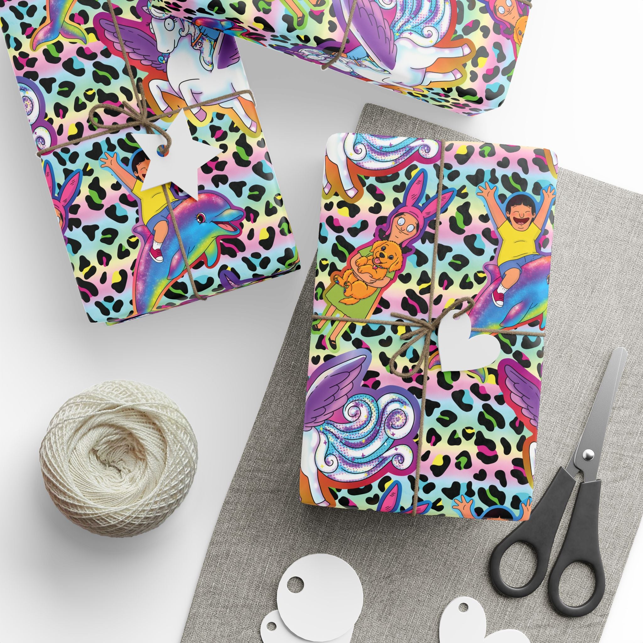 Nostalgic Belcher's Gift Wrap