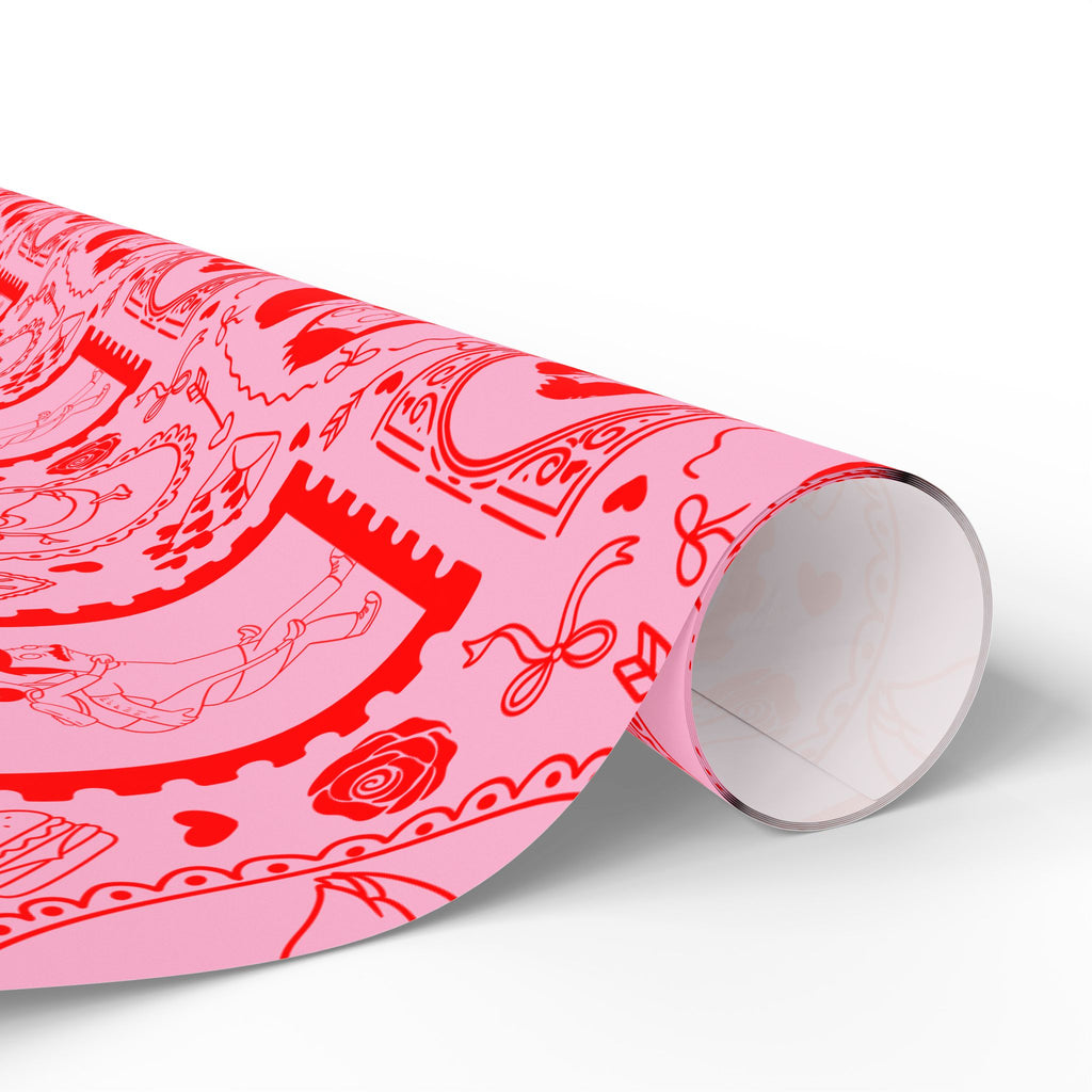 Belcher's Pink Valentine's Gift Wrap