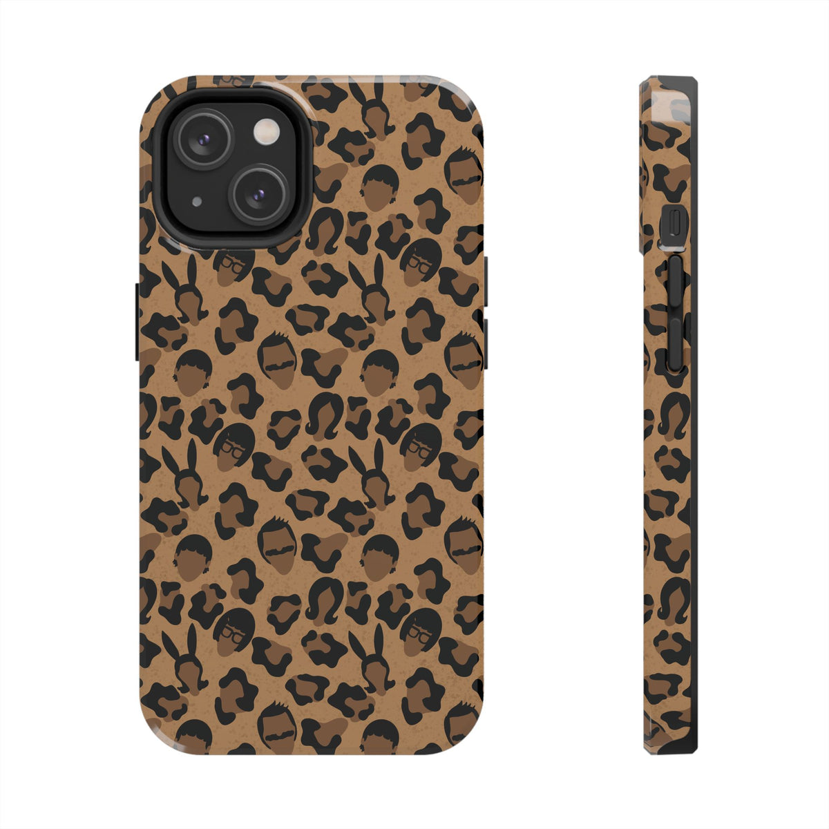 Leopard Print Belchers Phone Case (iPhone, Samsung) Not MagSafe!