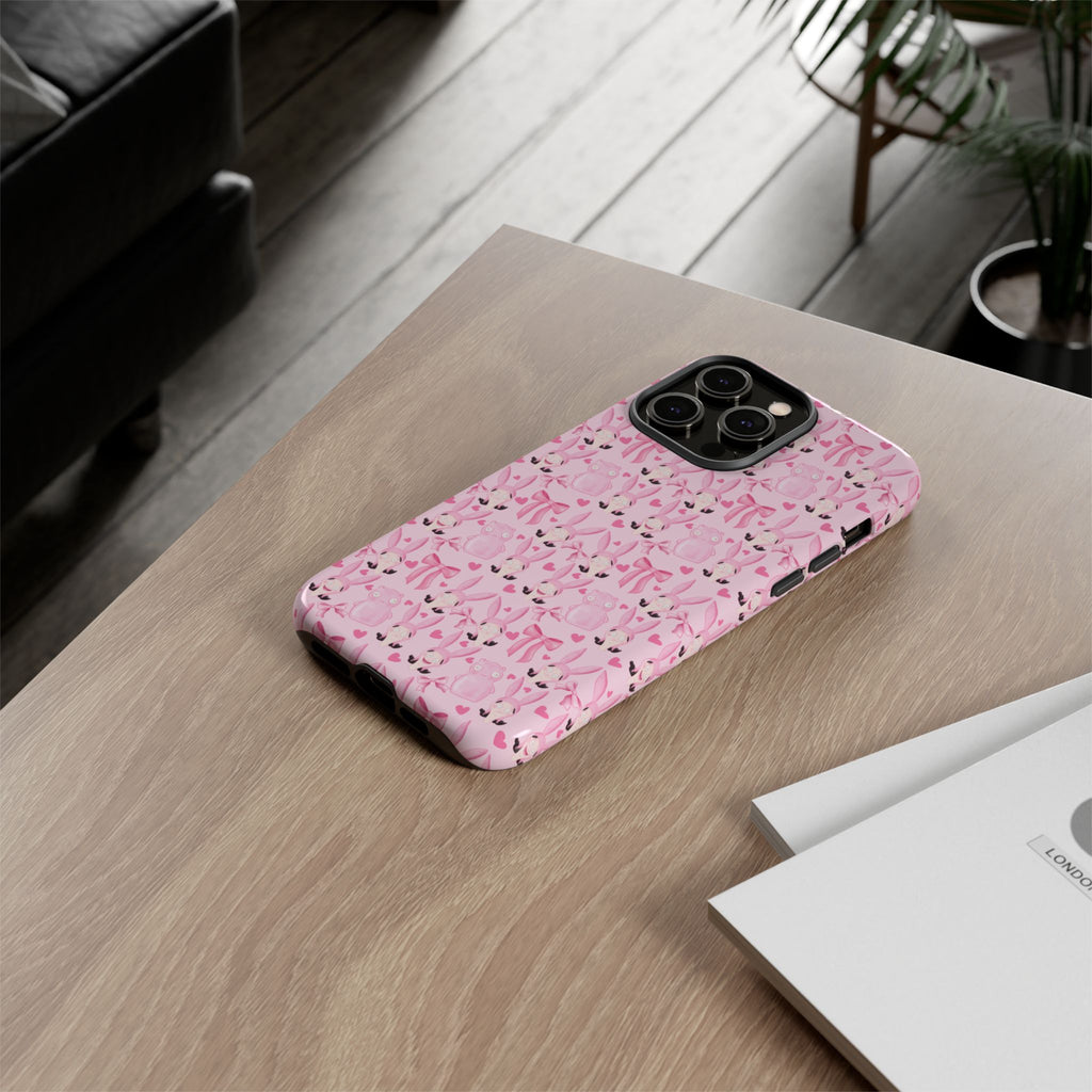 Bob's Burgers Inspired Coquette Louise Tough Case for iPhone, Google, and Samsung