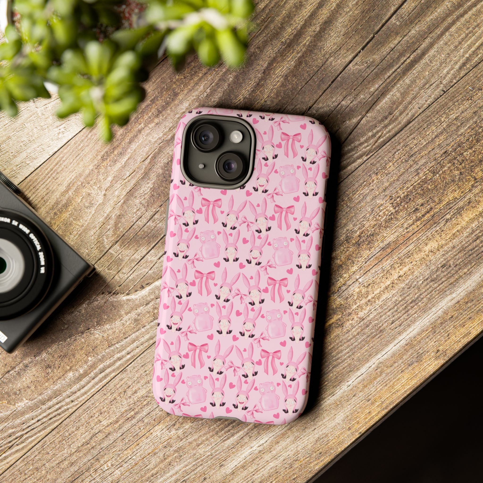 Bob's Burgers Inspired Coquette Louise Tough Case for iPhone, Google, and Samsung