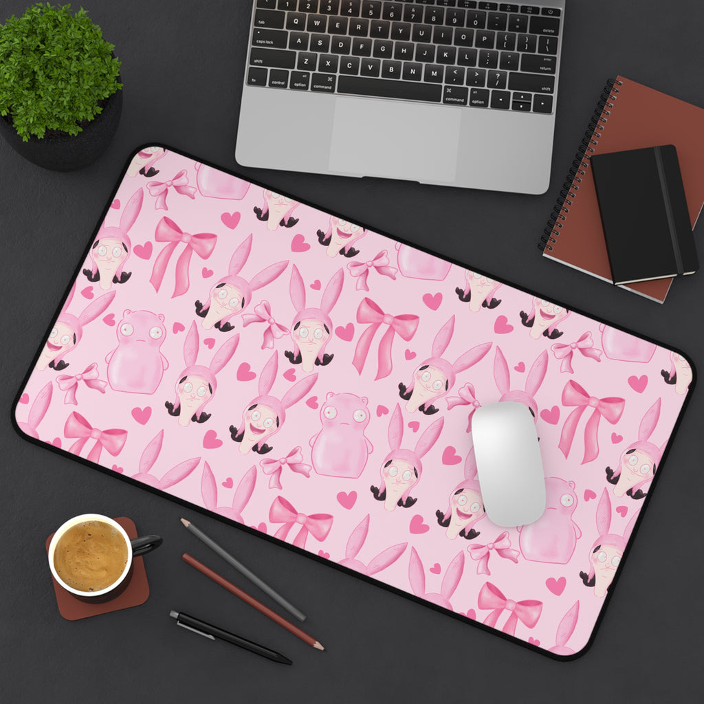 Bobs Burgers Pink Desk Pad