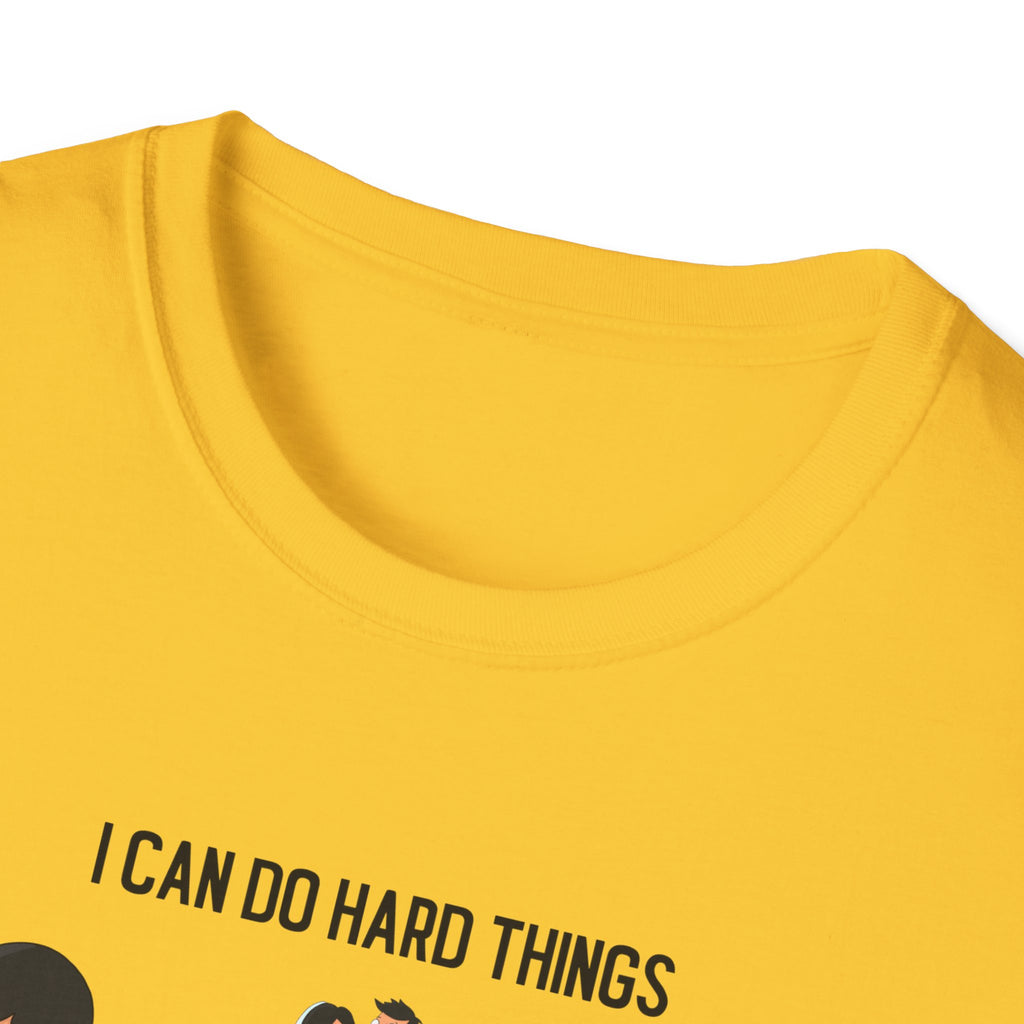 Bob's Burgers Inspired I Can Do Hard Things Unisex Softstyle T-Shirt