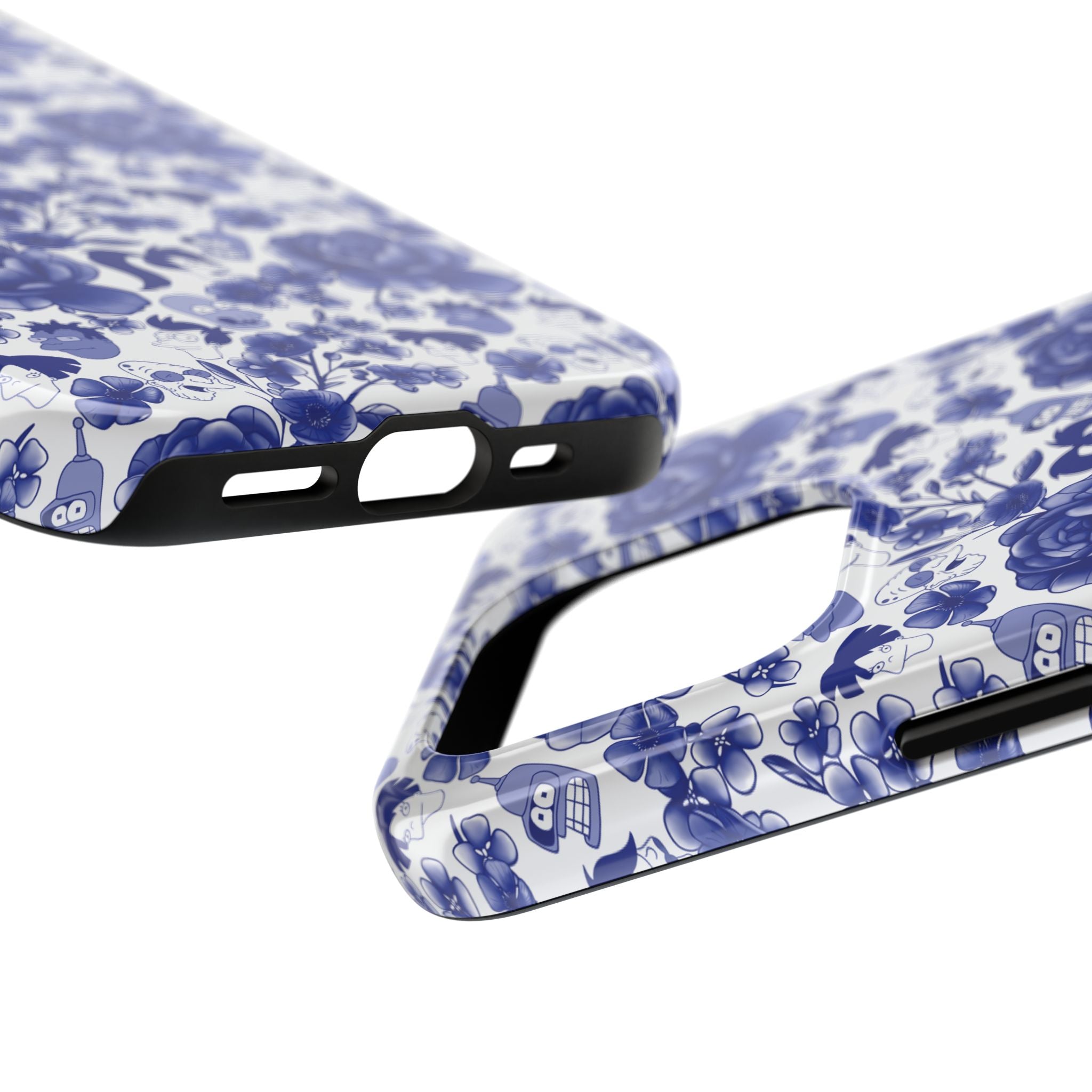 Futurama Inspired Fine China Tough Phone Case (iPhone, Samsung) Not MagSafe!