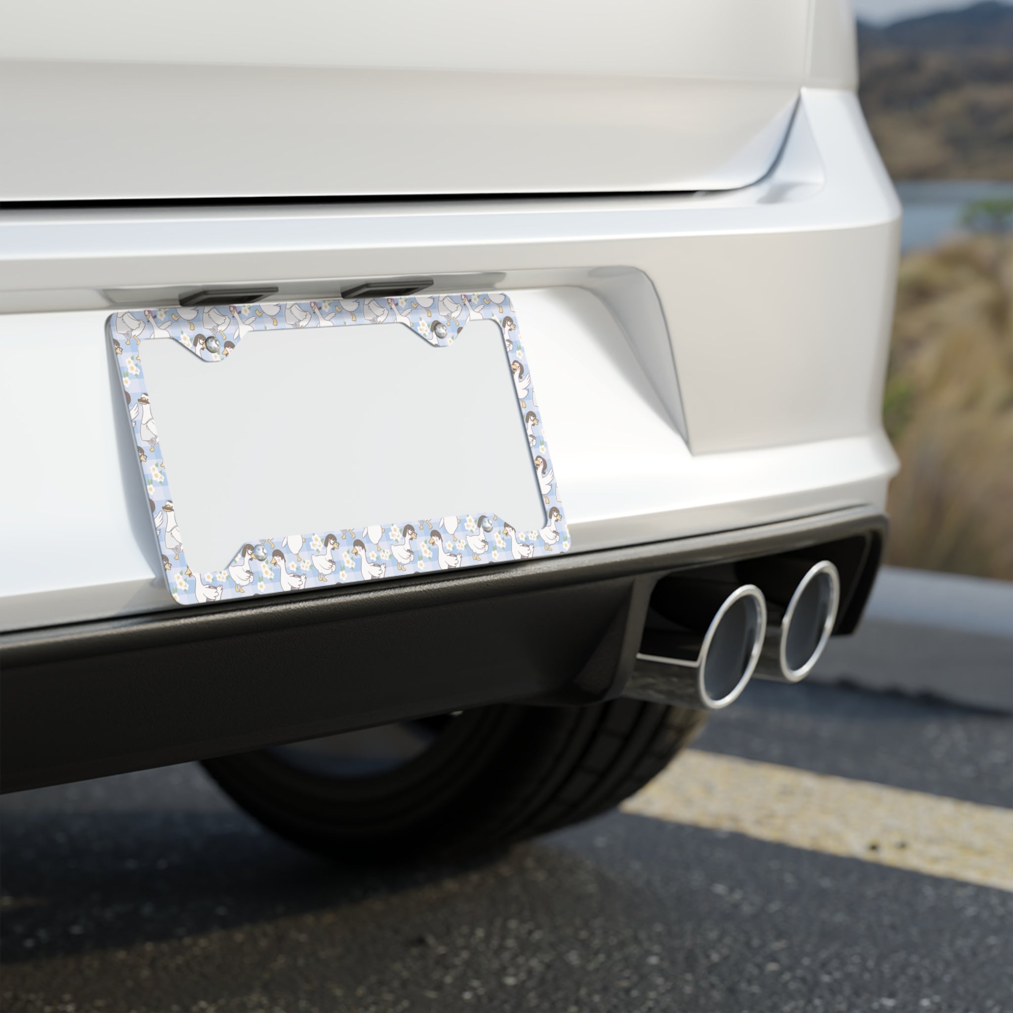 Belcher's Silly Goose Metal License Plate Frame