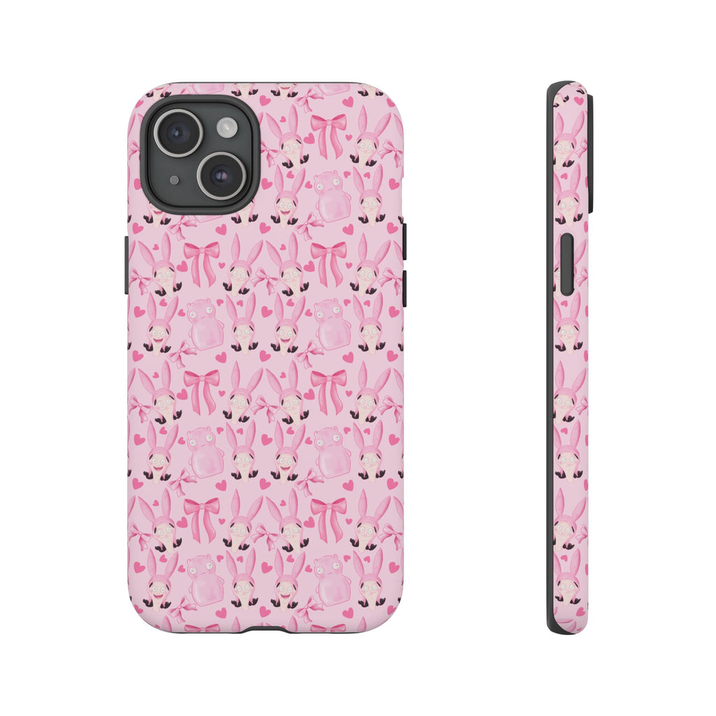 Bob's Burgers Inspired Coquette Louise Tough Case for iPhone, Google, and Samsung