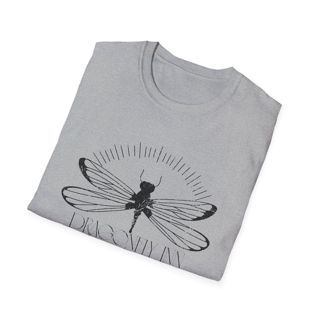 Dragonfly Inn Inspired Graphic Unisex T-Shirt, Nature Lover Gift, Boho Tee, Summer Outfit, Casual Wear, Eco-Friendly Apparel