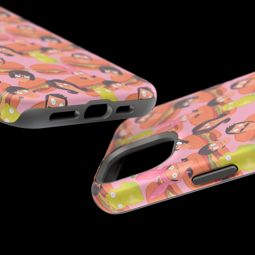 Belcher's Burger Time - Pink Magnetic Impact-Resistant iPhone Case