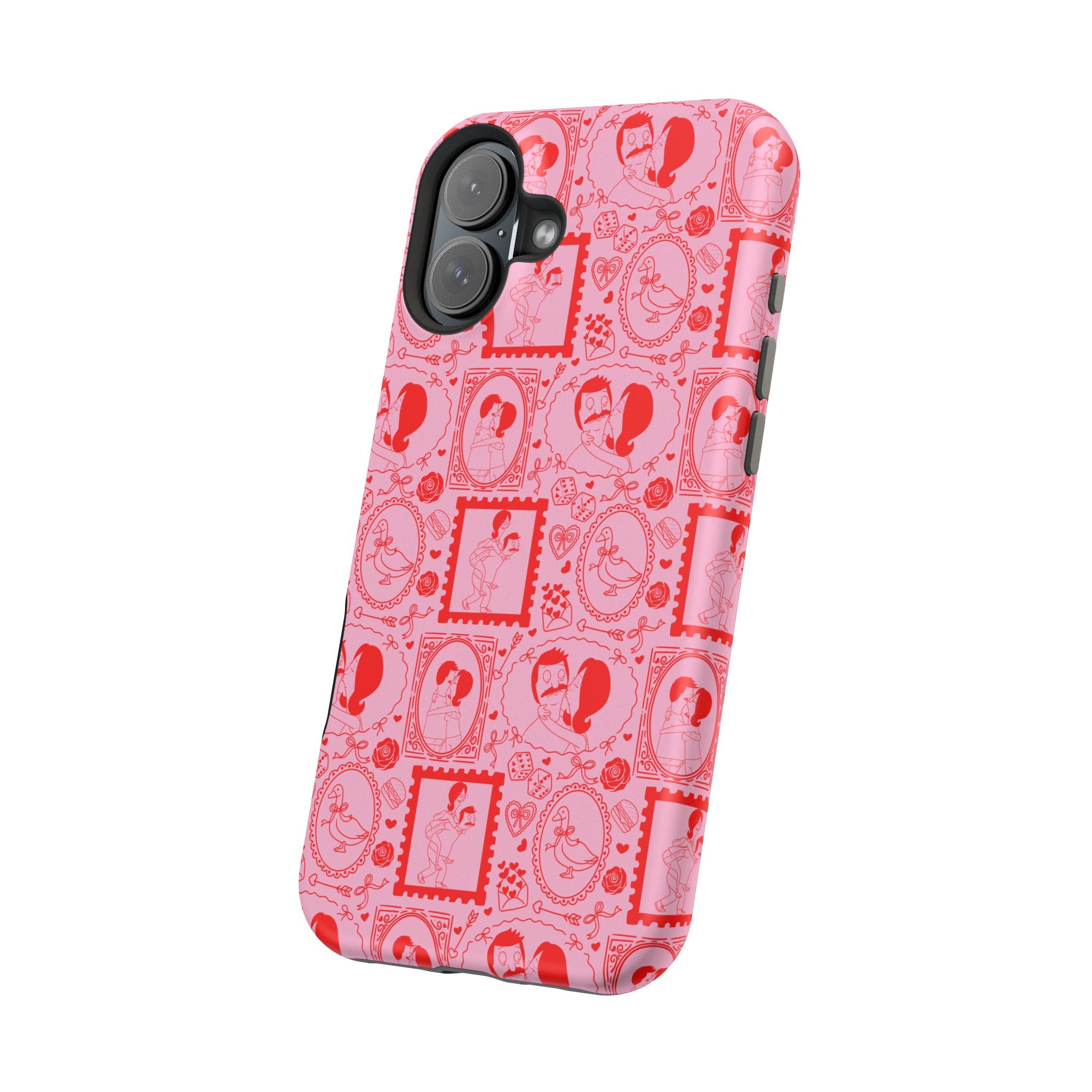 Linda & Bob Valentine's iPhone Case – Magnetic Impact-Resistant PINK