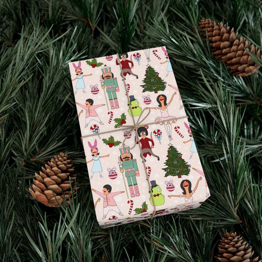 The Nutcracker Belchers Holiday Gift Wrap