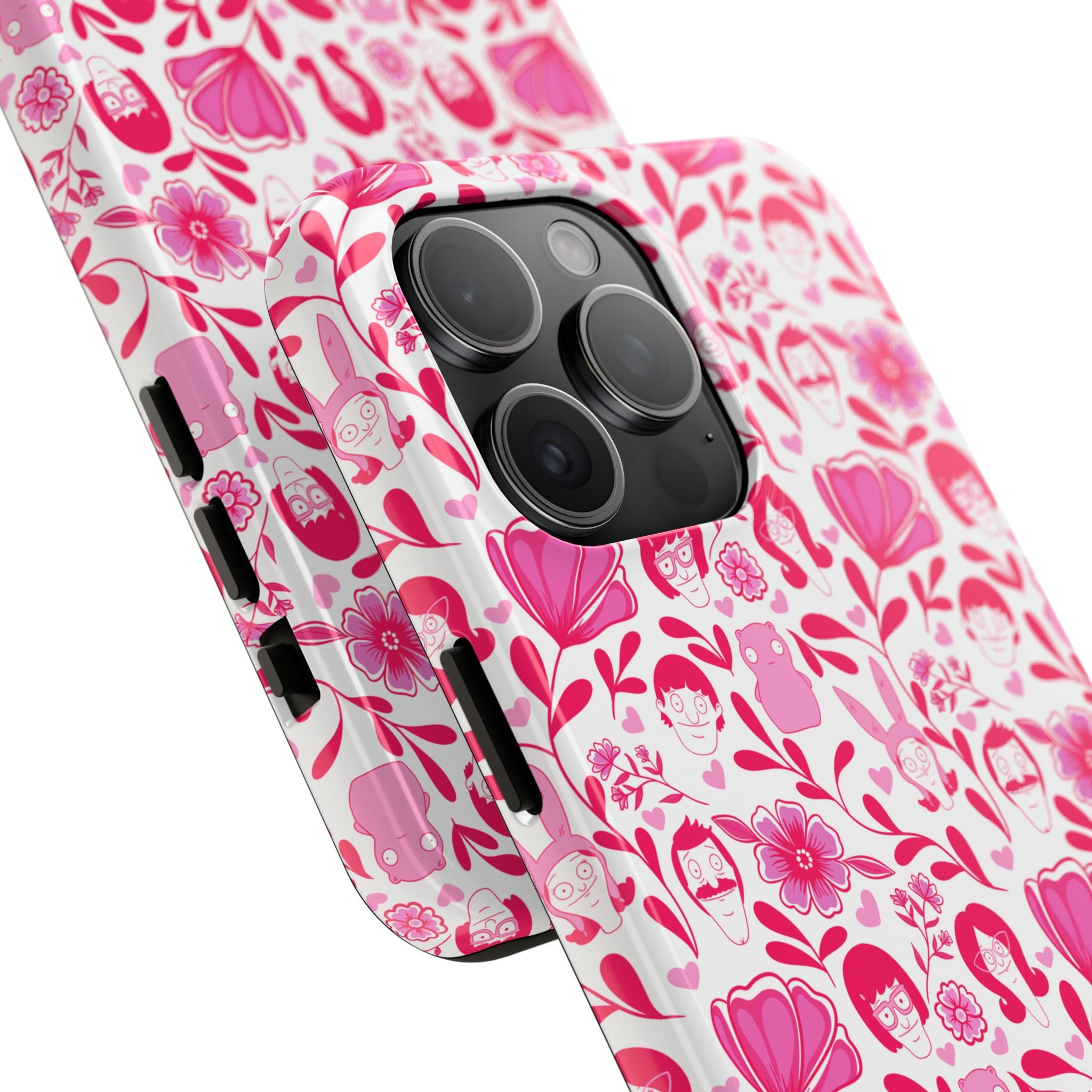 Belcher's Pink Fine China Tough Phone Case (iPhone, Samsung) Not MagSafe!